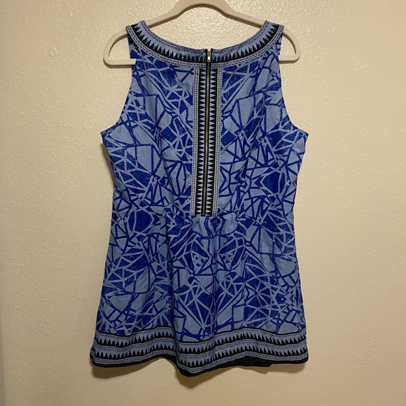 ECI New York Geo Print Summer Sleeveless Dress - Picture 6 of 7